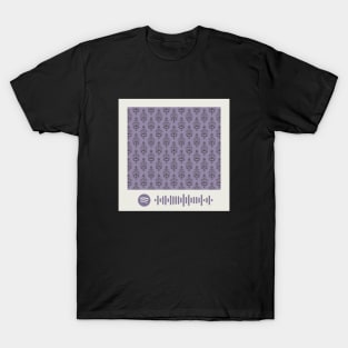 Grim Grinning Ghosts Spotify QR Code T-Shirt